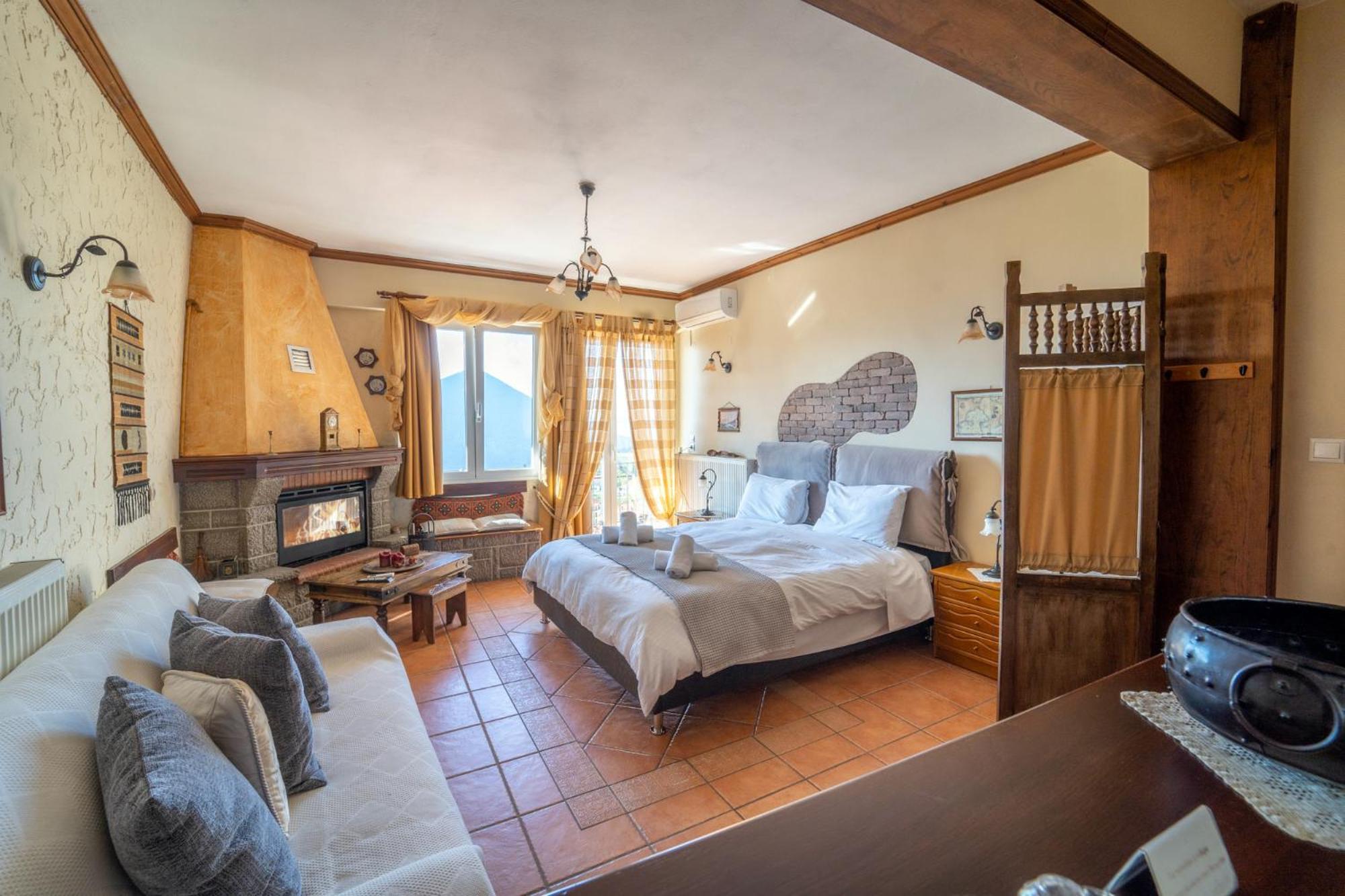 Semeli Guesthouse Karpenísion Esterno foto