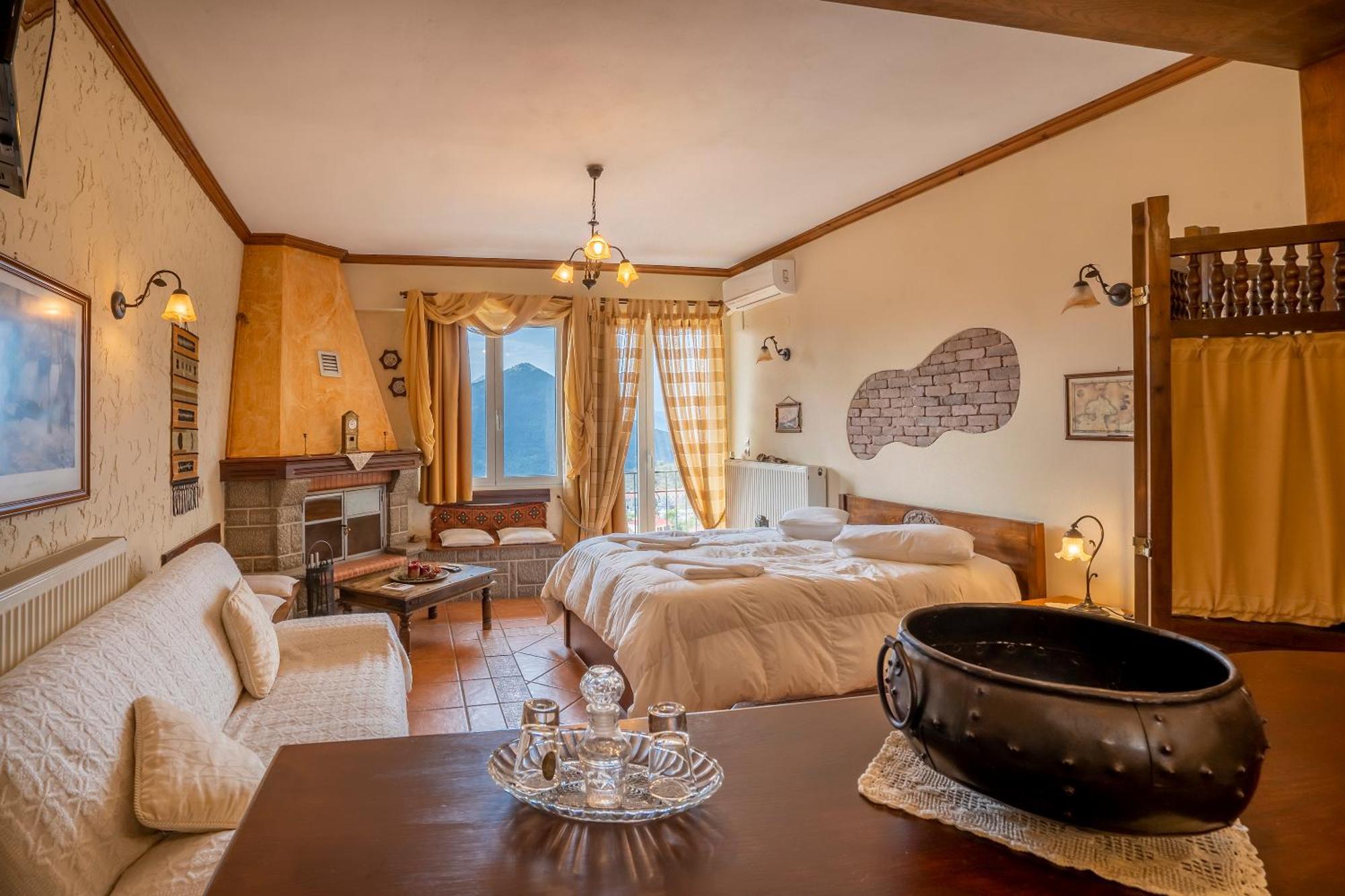 Semeli Guesthouse Karpenísion Esterno foto